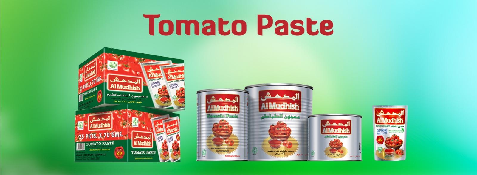 Al Mudhish Tomato Paste 1x4x25x50gm